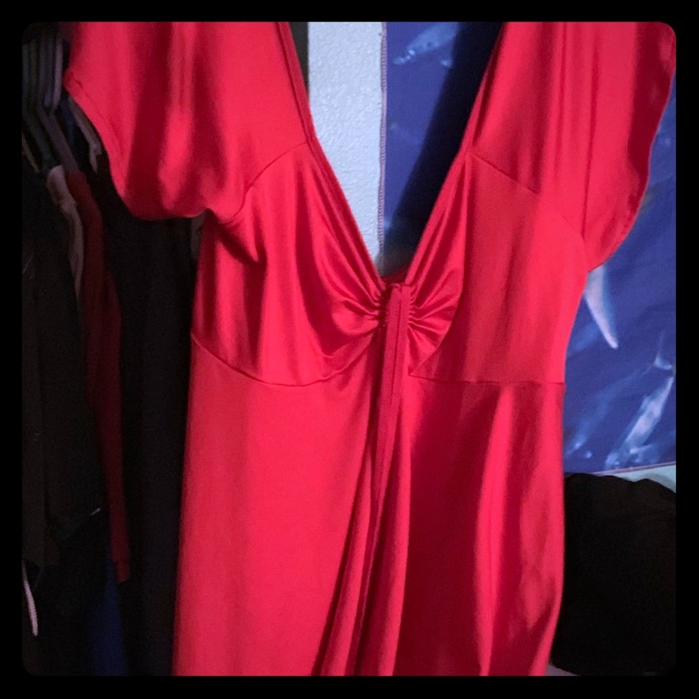 Red blouse size xxx